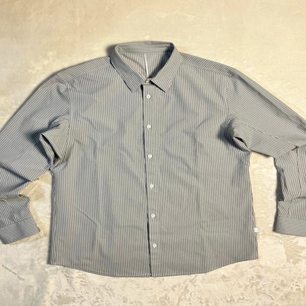 Lululemon Commission Long Sleeve Button Down Men's M Stretch Performance Shirt